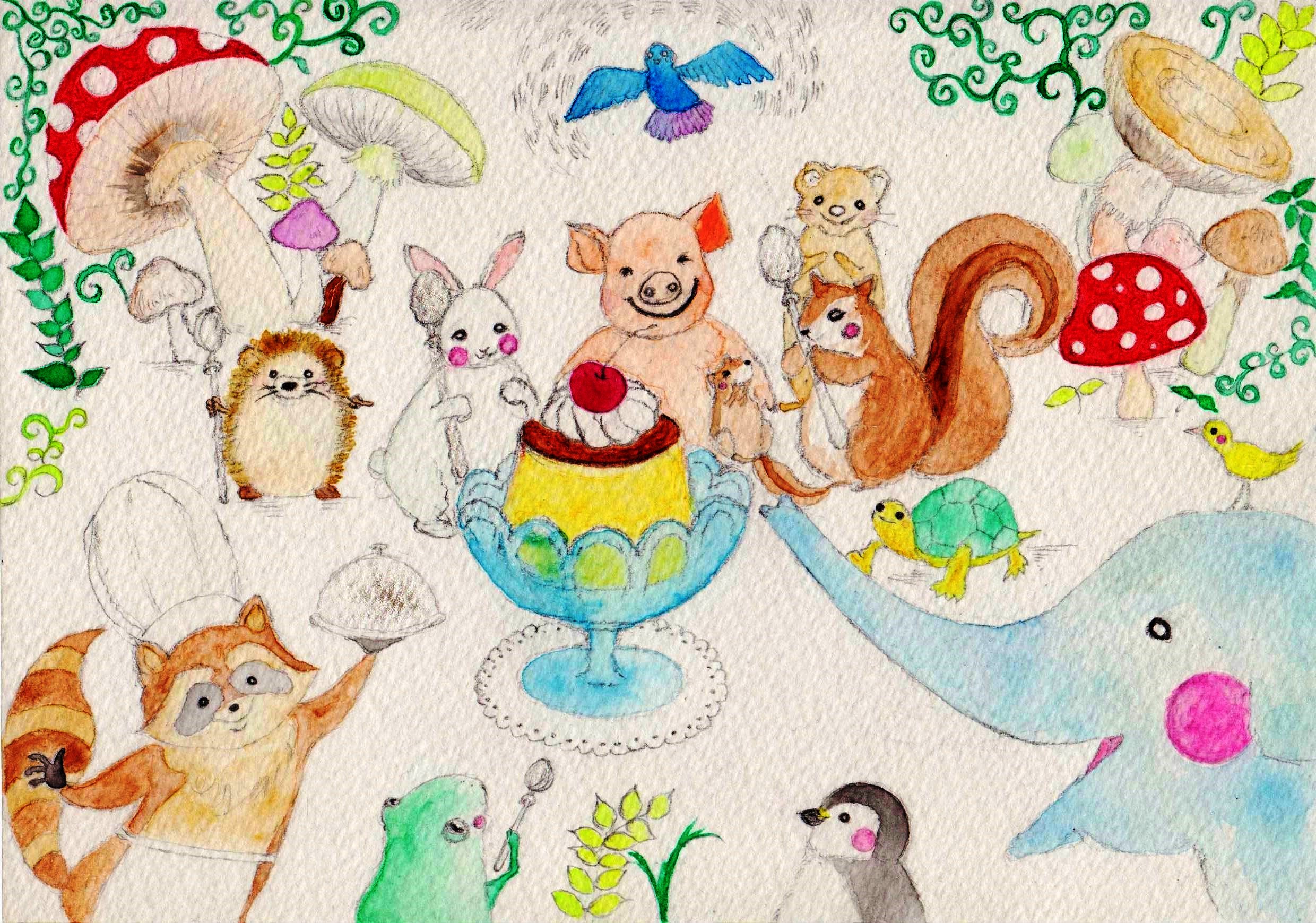 2480x1739 Watercolor Art