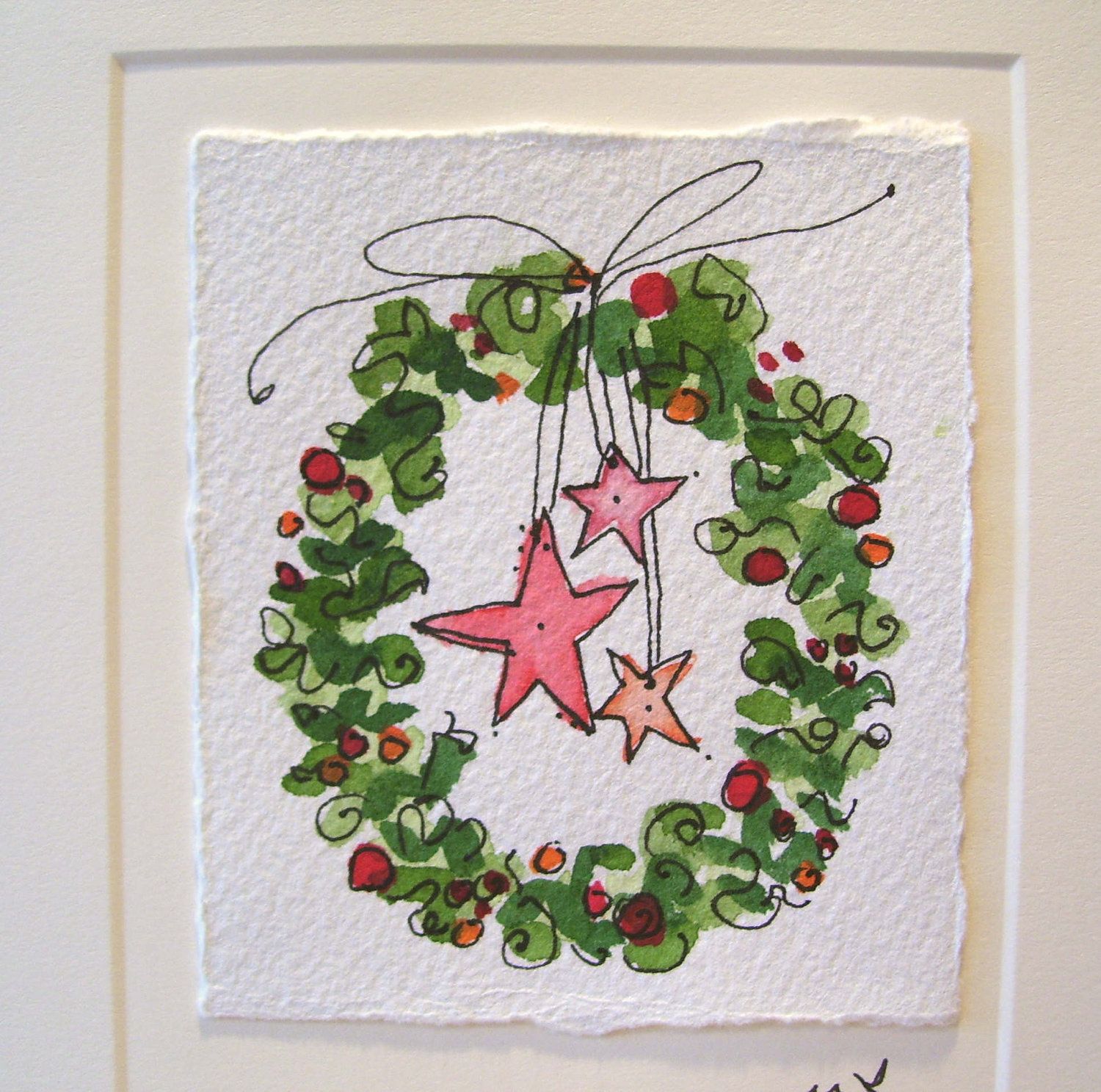 1500x1487 Painting Watercolor Christmas Cards