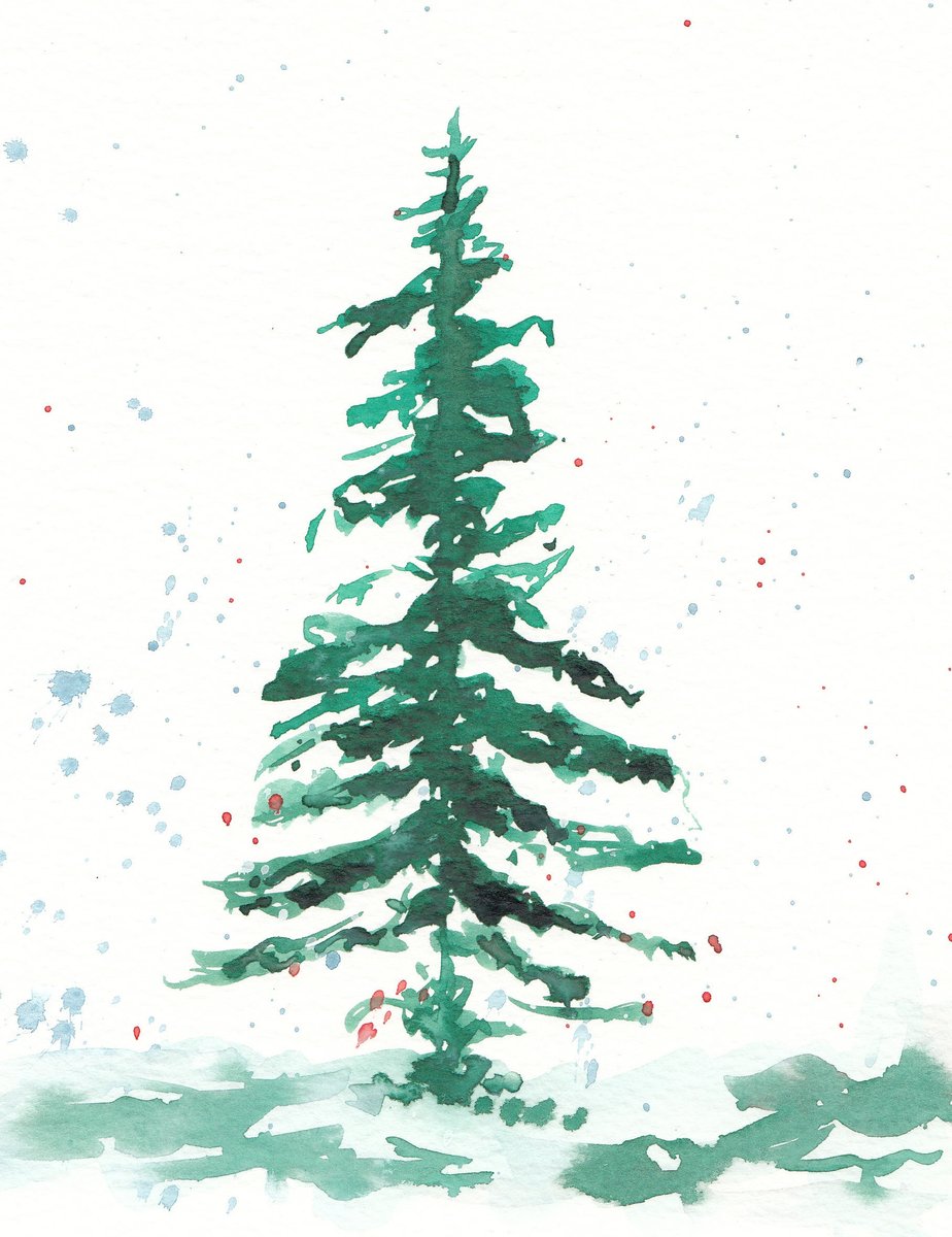 924x1200 Janet Purves On Twitter Handmade Christmas Cards, Watercolor