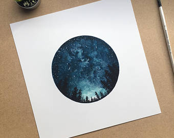 340x270 Space Art Etsy