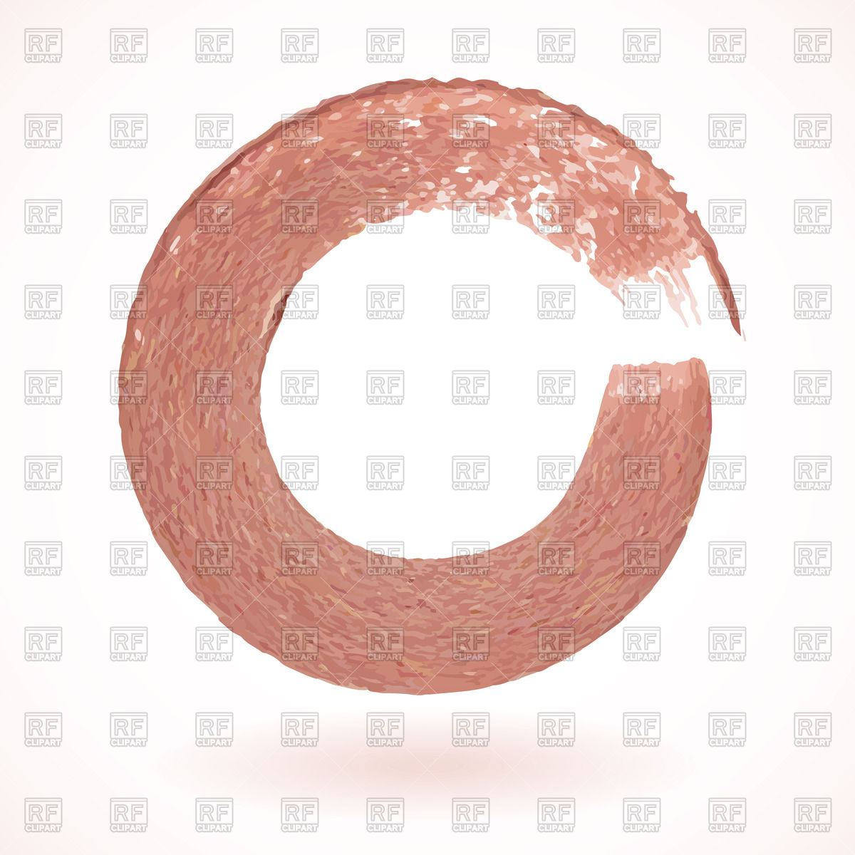 1200x1200 Bronze Watercolor Circle Vector Image Vector Artwork Of Design