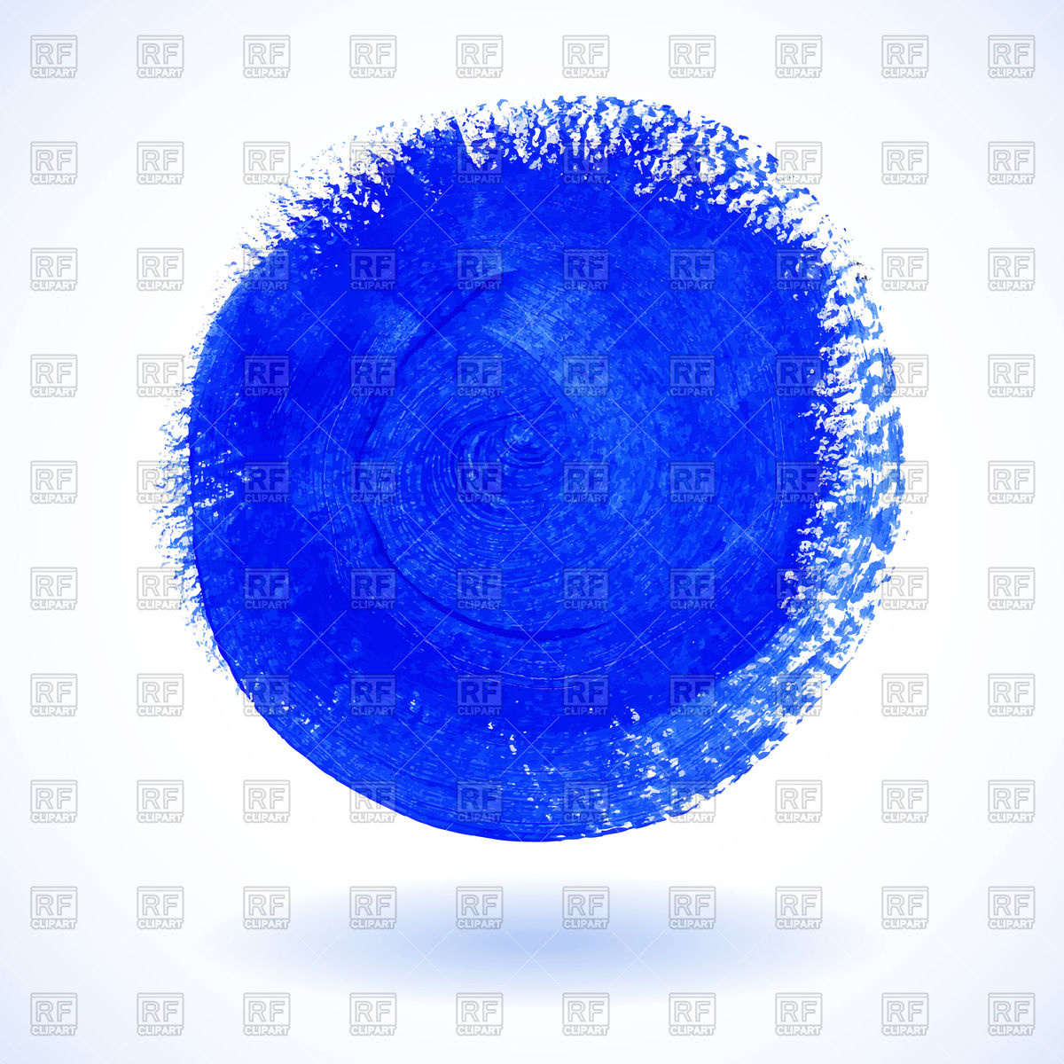 1200x1200 Blue Watercolor Circle Vector Image Vector Artwork Of Design