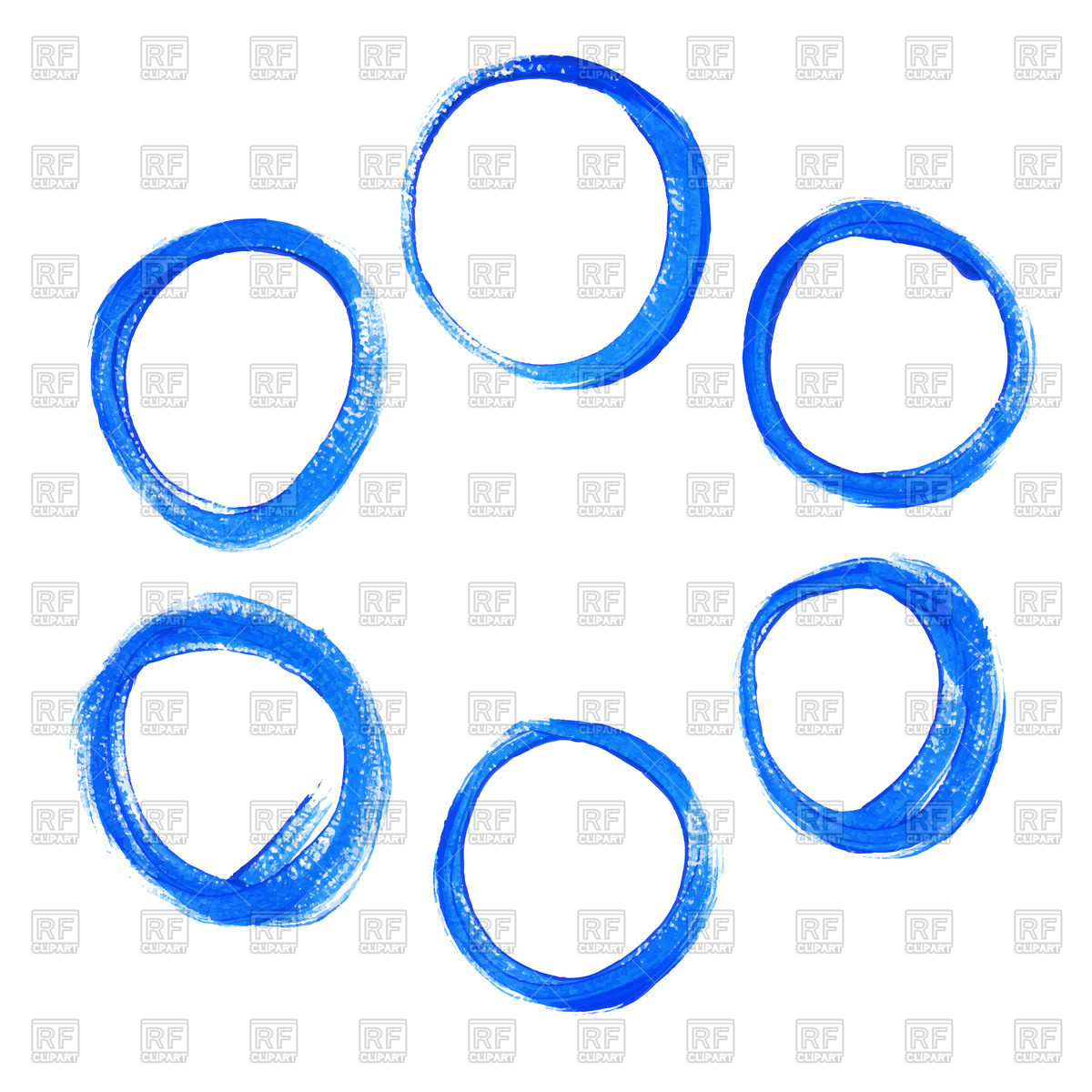 1200x1200 Blue Watercolor Circles Vector Image Vector Artwork Of Design