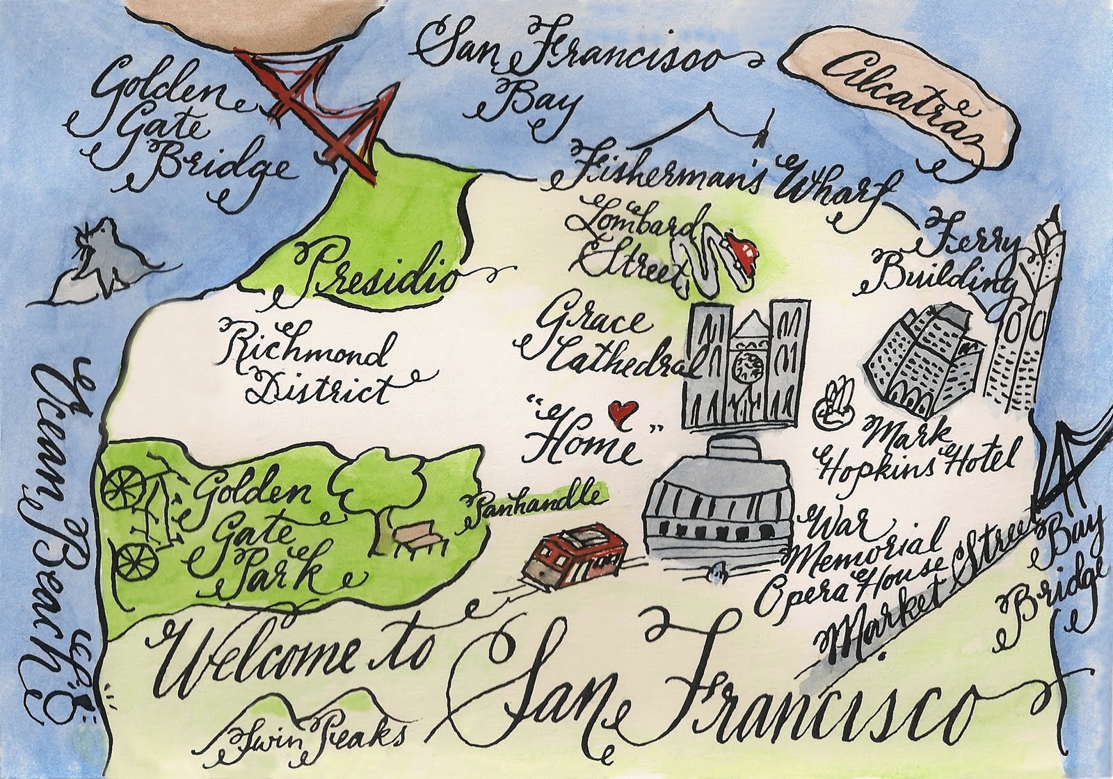 1600x1121 Designs By Robyn Love Calligraphy And Watercolor Wedding Maps By