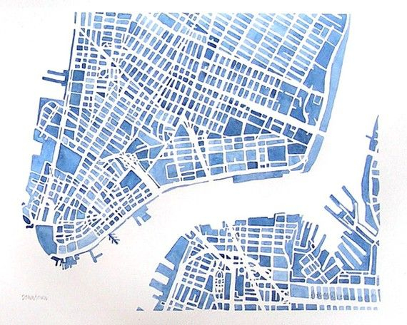 570x456 Map Of Downtown Nyc Reserved Downtown New York City Brooklyn City