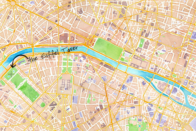 625x417 Watercolor Maps Like Want Need