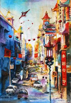 236x341 279 Best Watercolor City Images In 2018