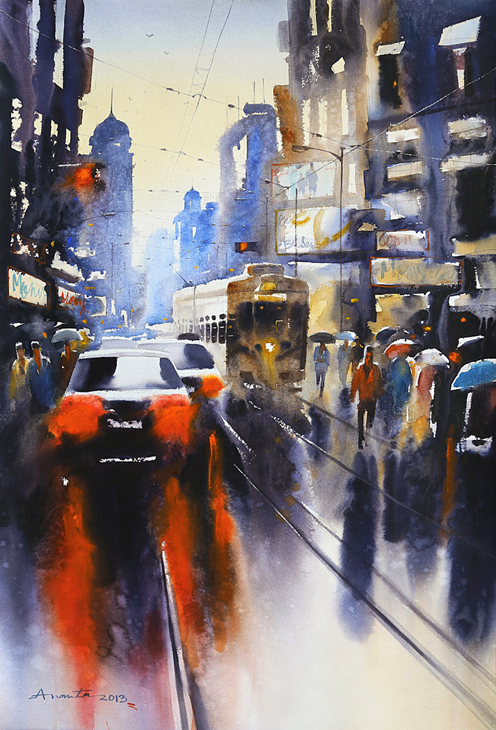 713x1049 Cityscape Paintings