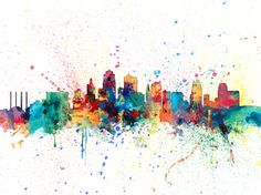 236x176 31 Best Watercolor City Scapes Images Watercolor