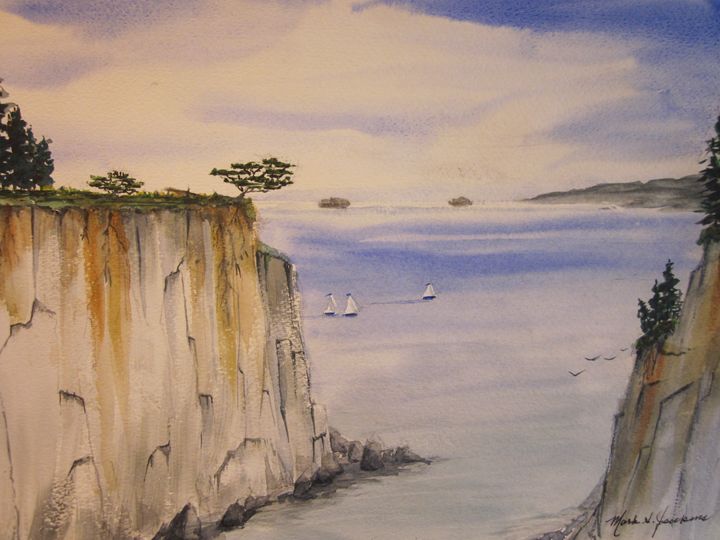 720x540 Watercolor Cliffs 511