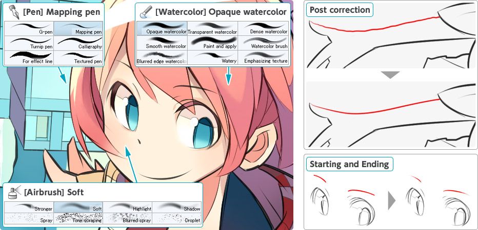 932x450 Clip Studio Paint