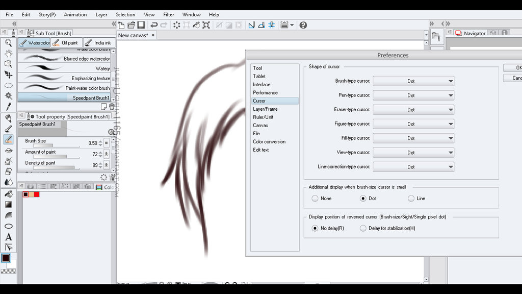1024x576 Clip Studio Paint Brush Lag Solved By Thefaundoll Scanvas On