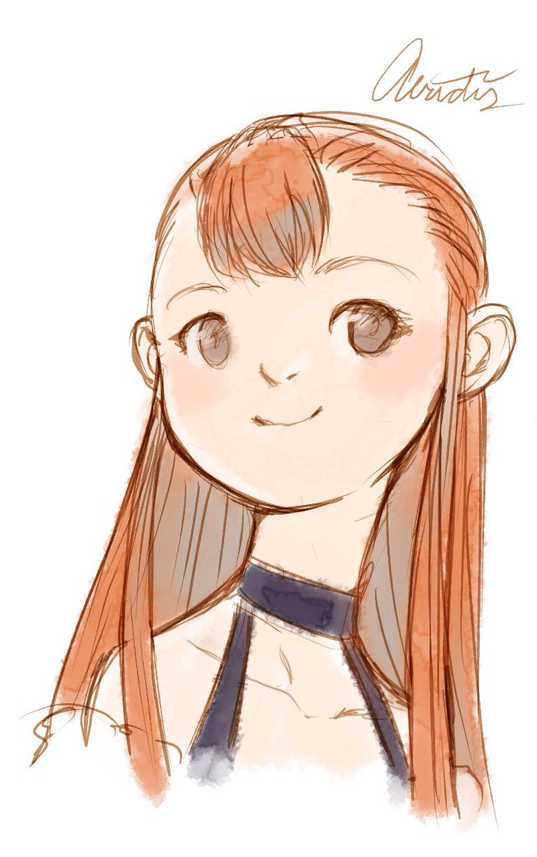 752x1200 Trying Out A Watercolor Brush