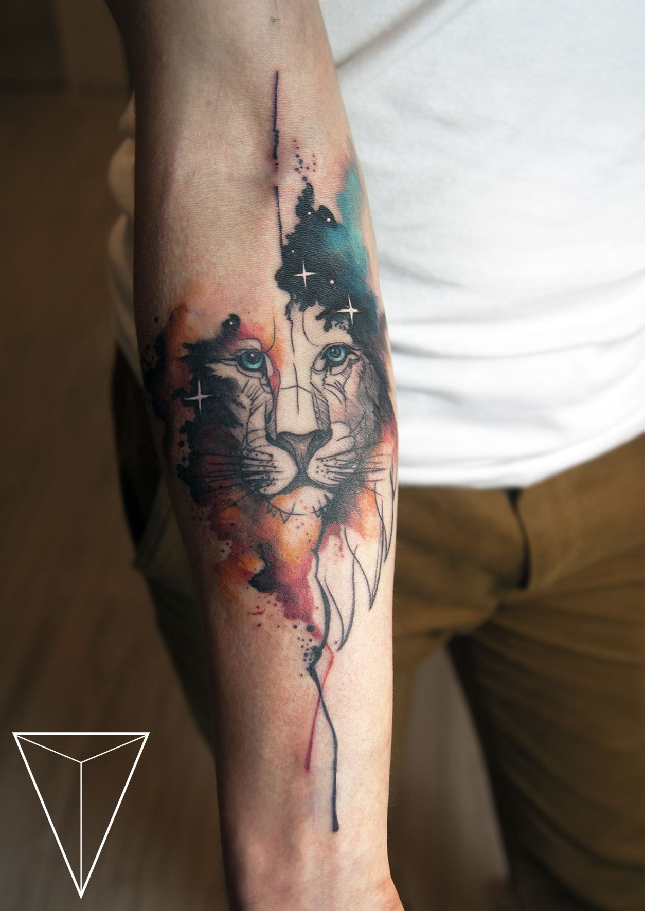 1254x1772 Lovely Watercolor Clock Tattoo