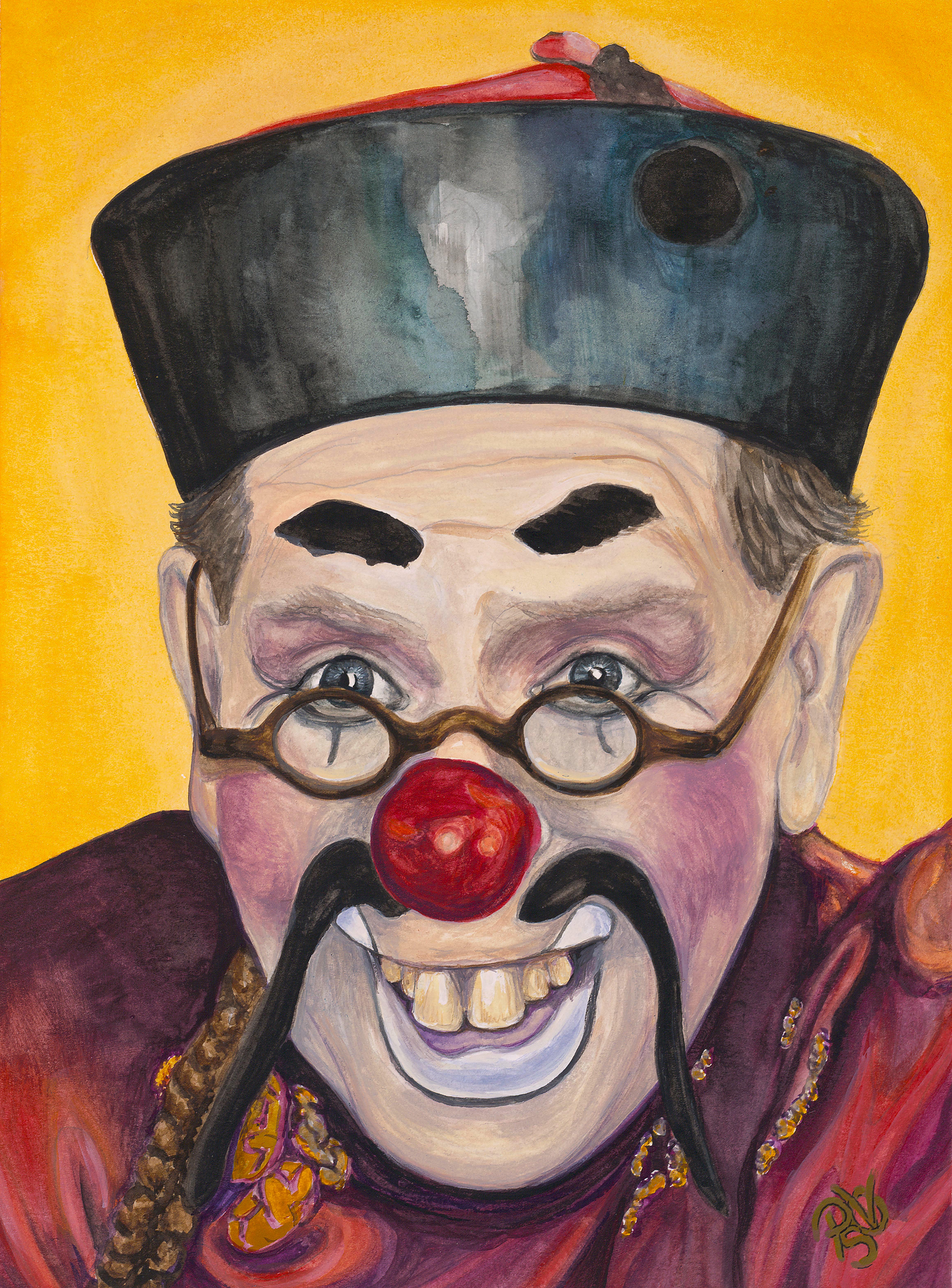 4635x6270 Watercolor Clown
