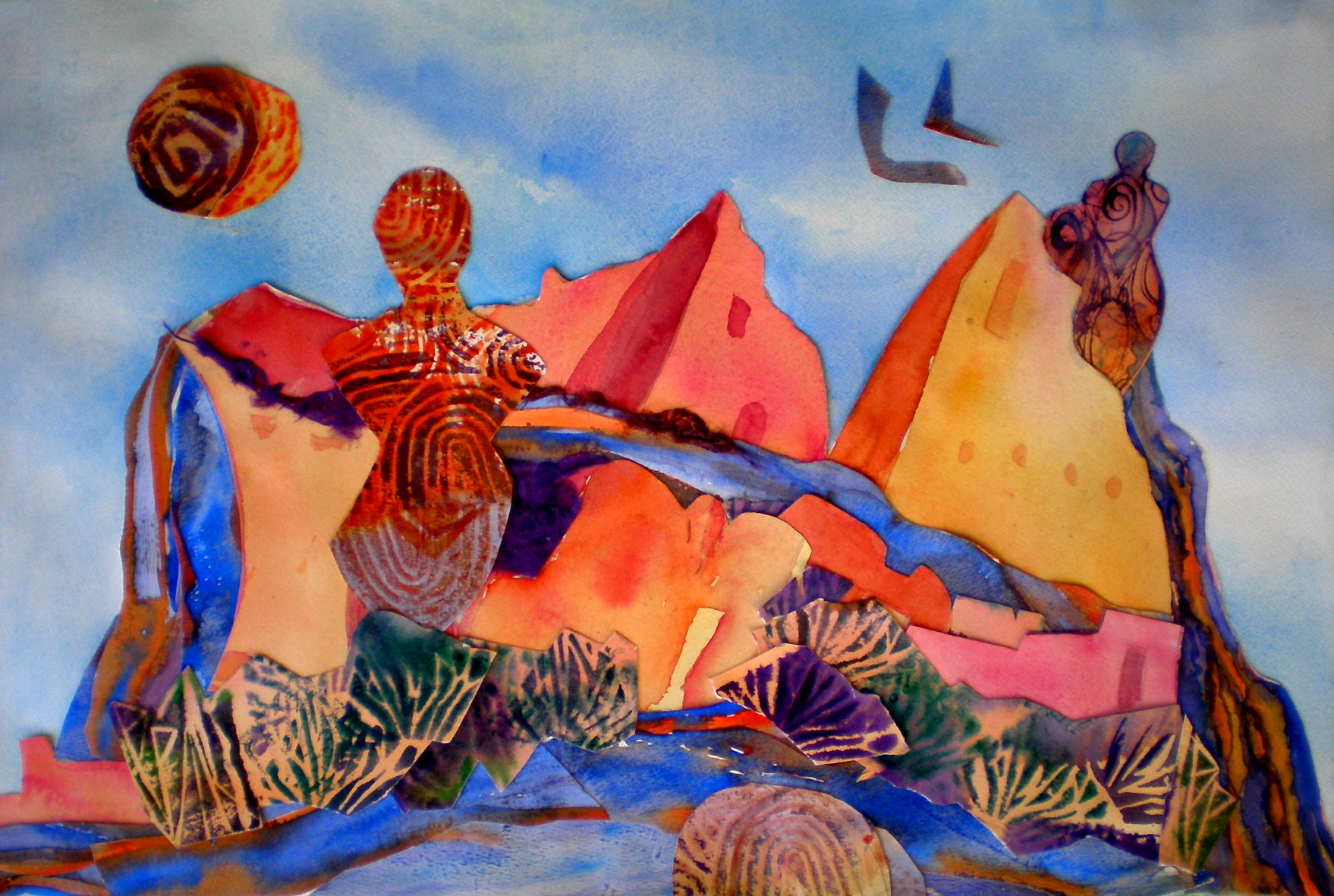 1758x1181 Watercolor Collage