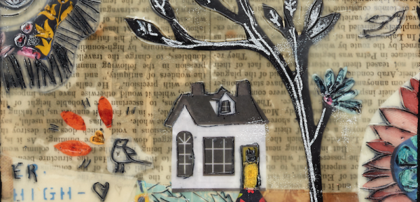 600x289 Encaustic Collage Techniques For Storytelling Art