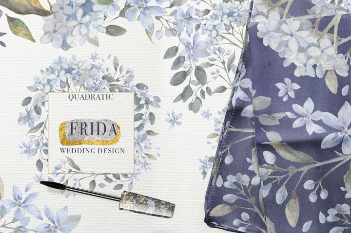 720x479 Luxury Watercolor Collection By Mikibith Art