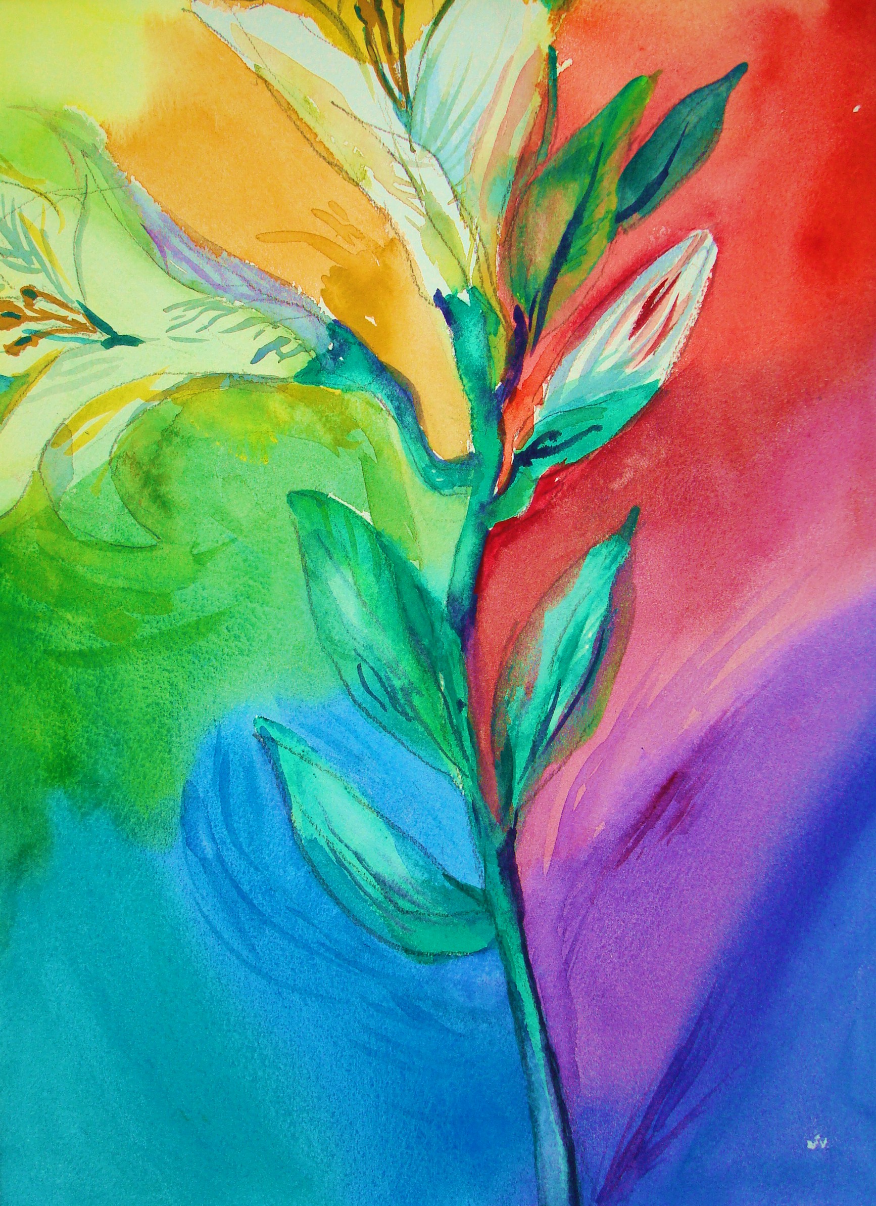 1734x2385 How To Paint Around The Color Wheel In Watercolor 7 Steps