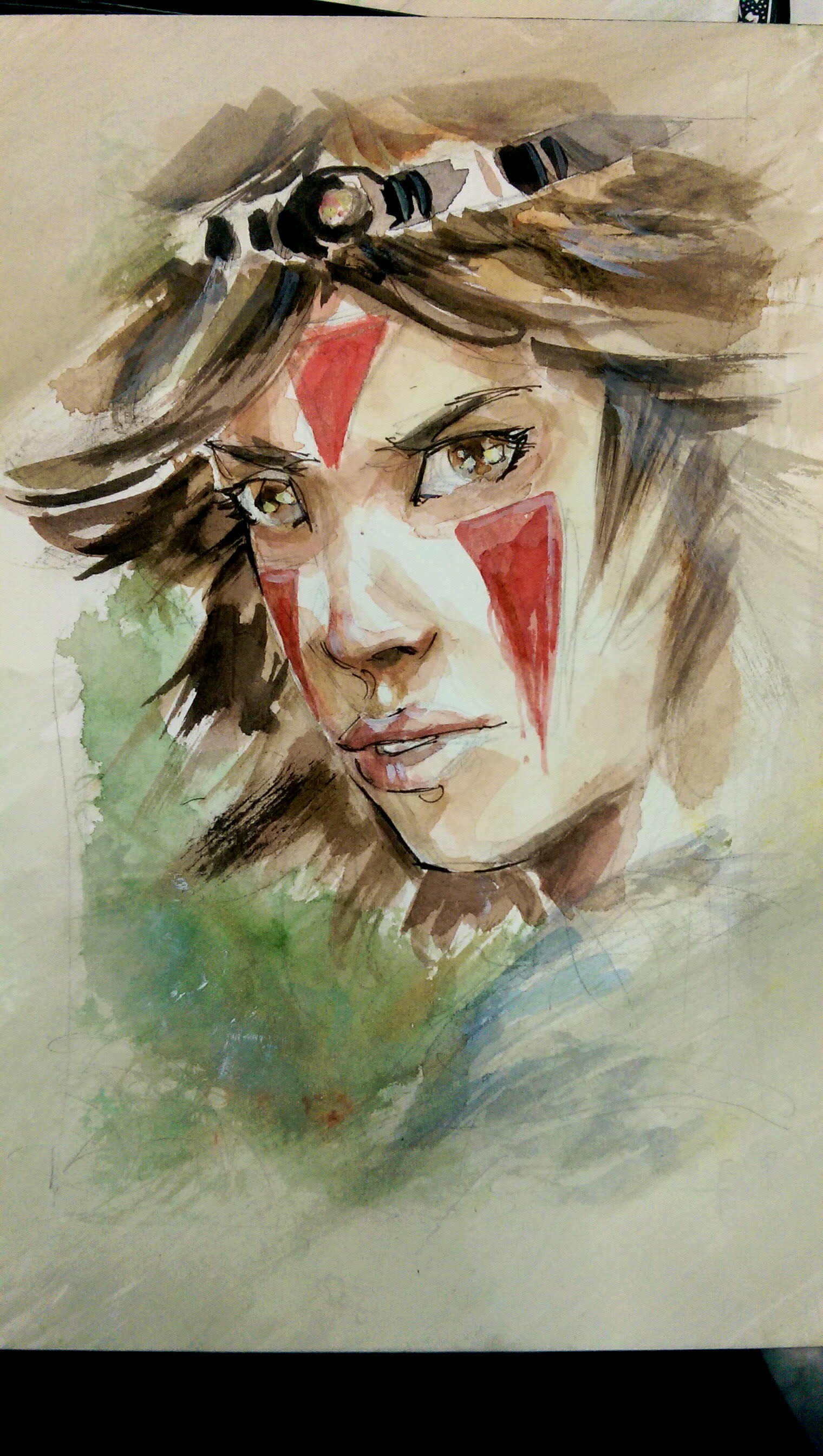 1520x2688 Comic Con Watercolor Anime And Superhero Portraits