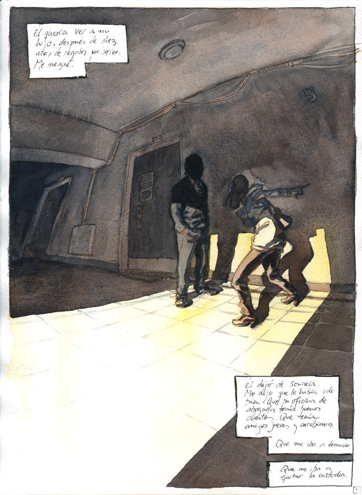 731x1000 Watercolor Comic