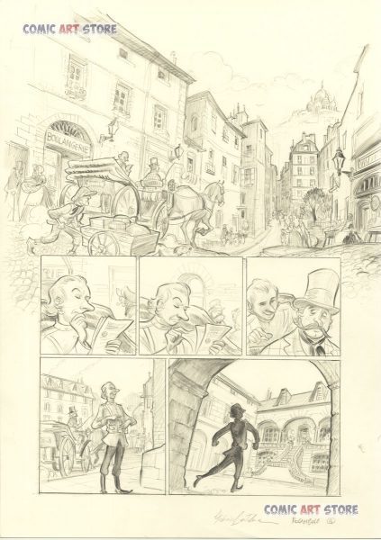 423x600 Pencil Amp Watercolor Archives Comic Art Store