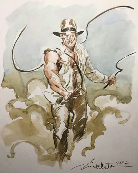 480x600 Mitch Britwieser Comic Book Artwork Watercolor
