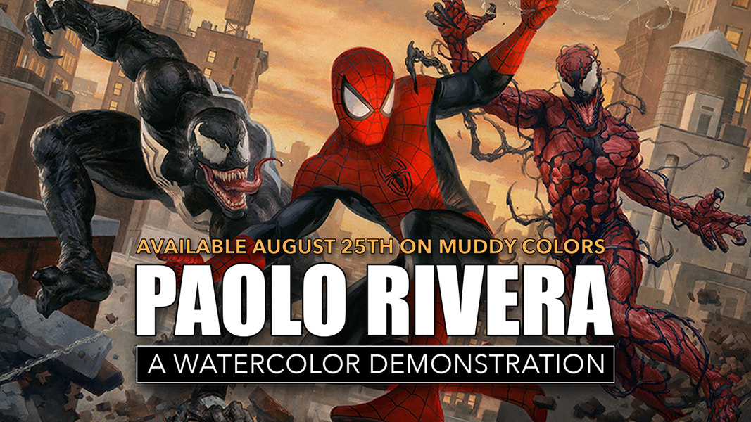 1067x600 Watercolor Demo With Paolo Rivera Muddy Colors
