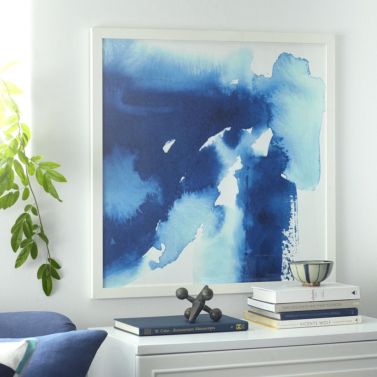 1200x1200 Wisteria Watercolor Composition Wall Art Map Set Of Three Noora.co