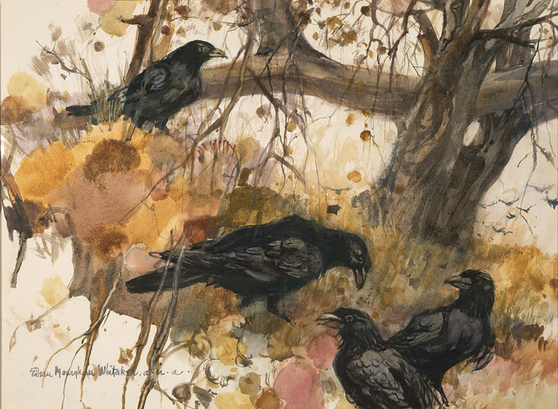 800x586 Composition In Black And Gold Whitaker Watercolors