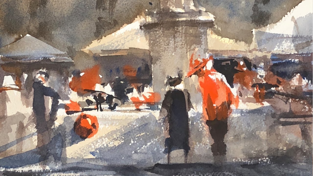 1280x720 Advancing With Watercolor Composition The Fascinator