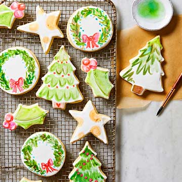 360x360 Old Fashioned Sugar Cookies With Watercolor Icing Midwest Living