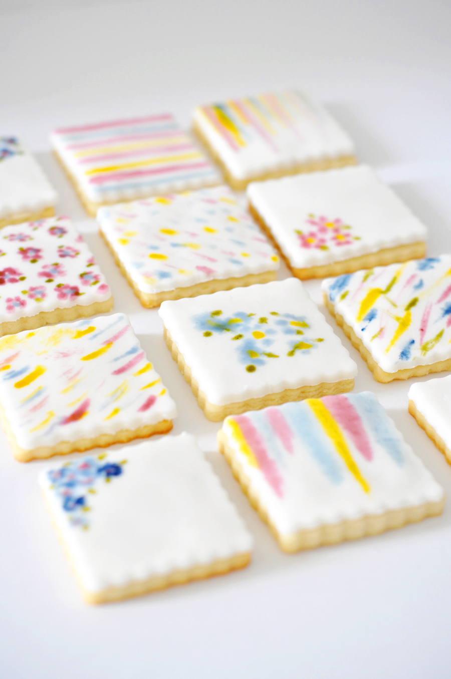 900x1355 Watercolor Cookies Lark Amp Linen