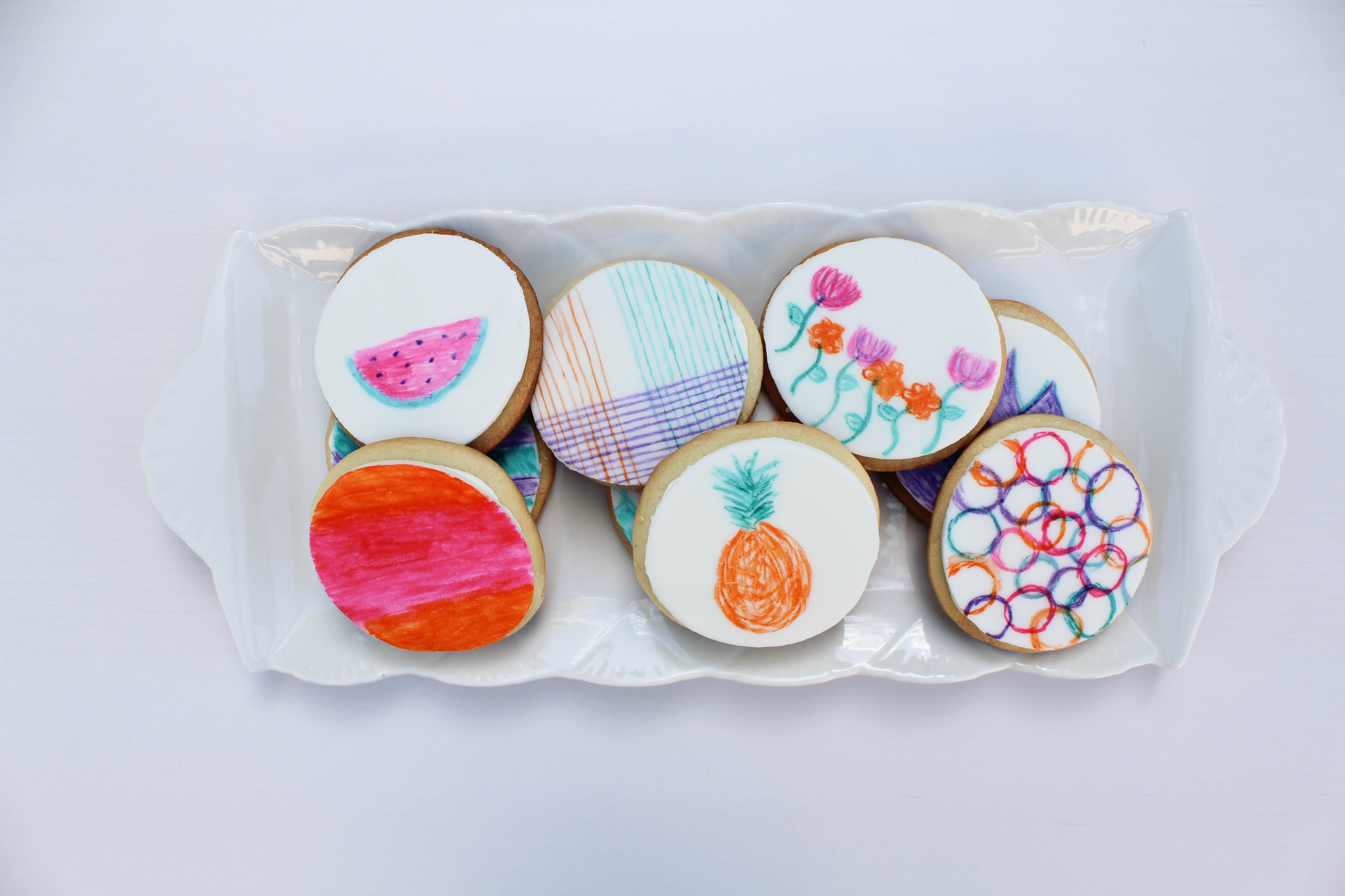 5184x3456 Watercolor Sugar Cookies