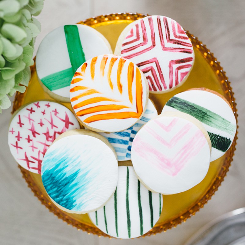 800x800 How To Make Watercolor Painted Cookies