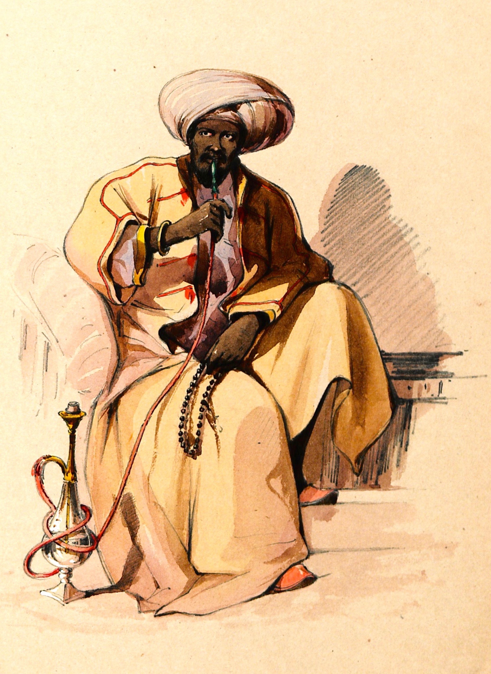 1663x2284 Preziosi, Amedeo. Collection Of 113 Original Watercolor Drawings