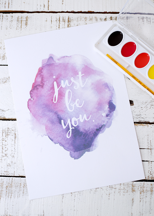 640x900 Free Printable Watercolor Notebook Covers