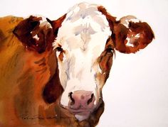 236x179 146 Best Watercolor Cows Images In 2018 Watercolor