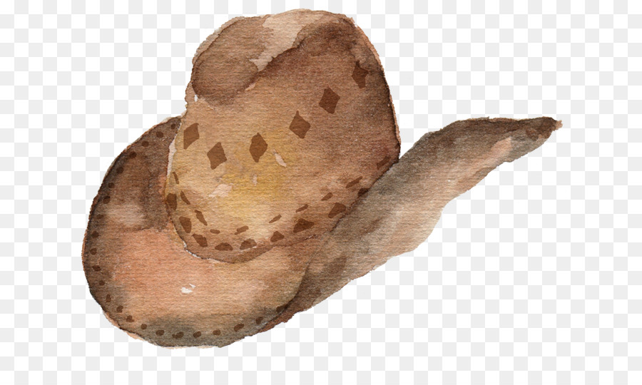 900x540 Hat Cowboy Boot Watercolor Painting