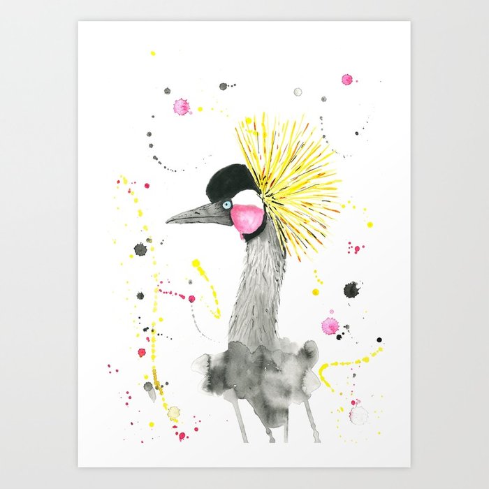 700x700 Grey Crowned Crane