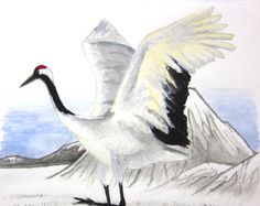 236x187 57 Best Crane Images Japanese Watercolor, Birds And