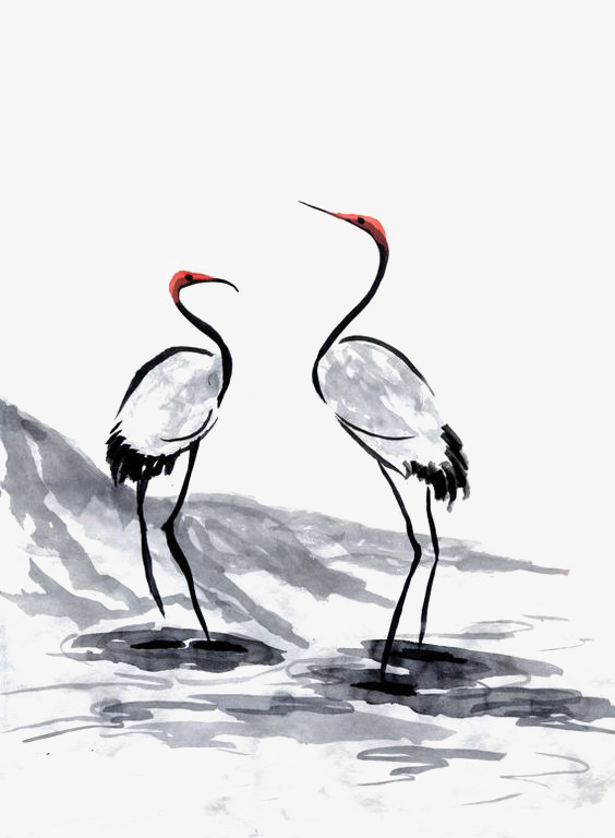 564x768 Watercolor Crane, Watercolor Clipart, Kotsuru, Birds Png Image And
