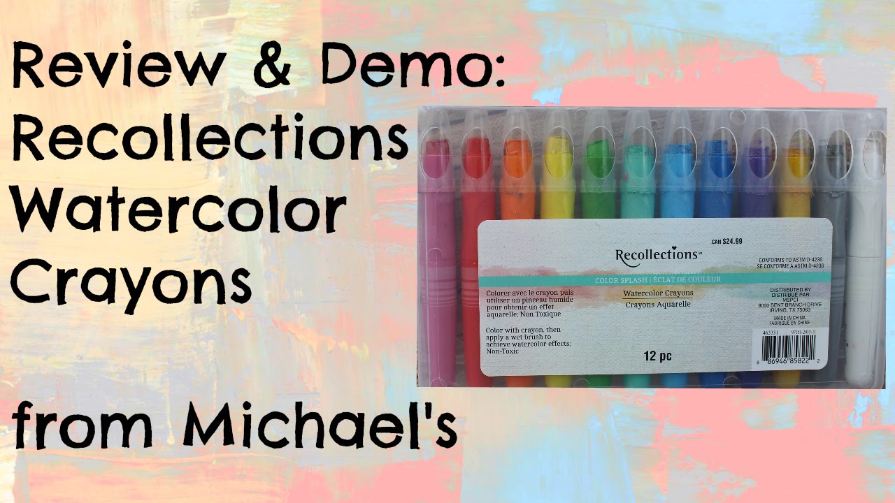 1280x720 Reviewdemo Color Splash Watercolor Crayons By Recollections