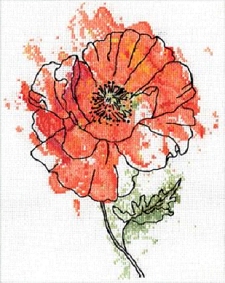 225x283 Sew Inspiring Cross Stitch Kits Flowers 1