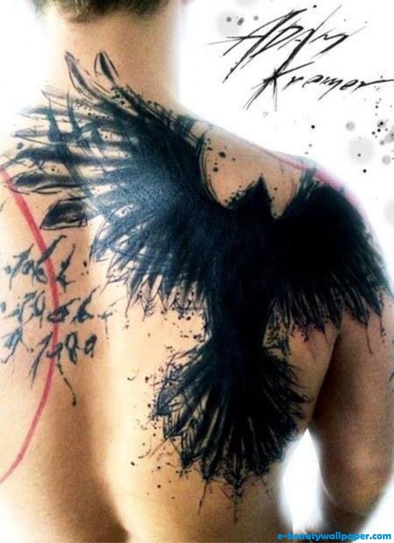 564x777 Crow Tattoo Ideas