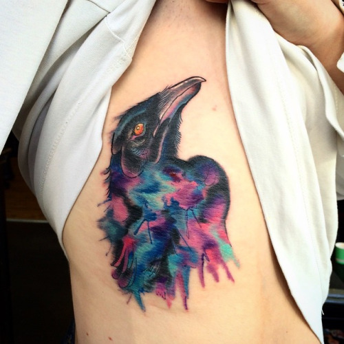 500x500 31 Amazing Watercolor Tattoos Art Gallery