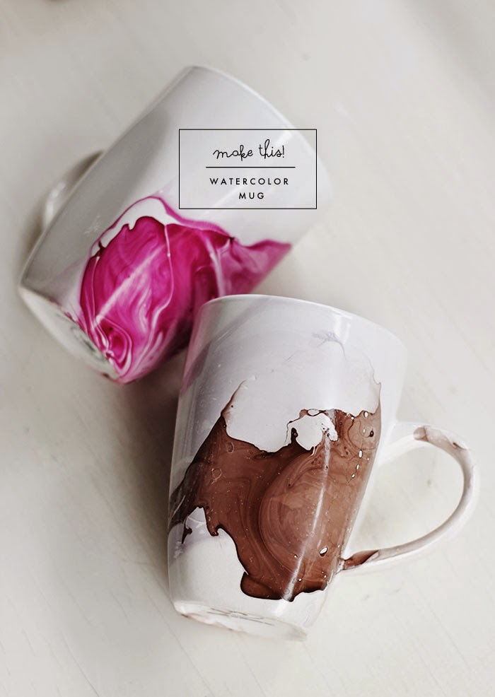 700x986 Diy Watercolor Mug Poppytalk