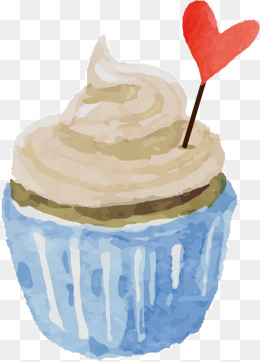 260x362 Watercolor Cupcake Png, Vectors, Psd, And Clipart For Free