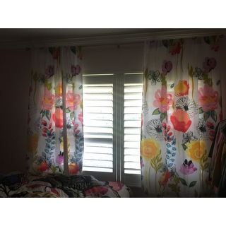 320x320 Shop Greenland Home Fashions Watercolor Dreams 63 Inch Curtain