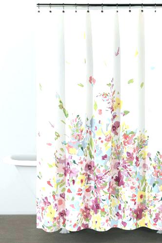 332x498 Watercolor Curtains Floral Window Print Shower Diy Mr Kate